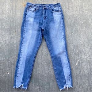 High rise, skinny jeans